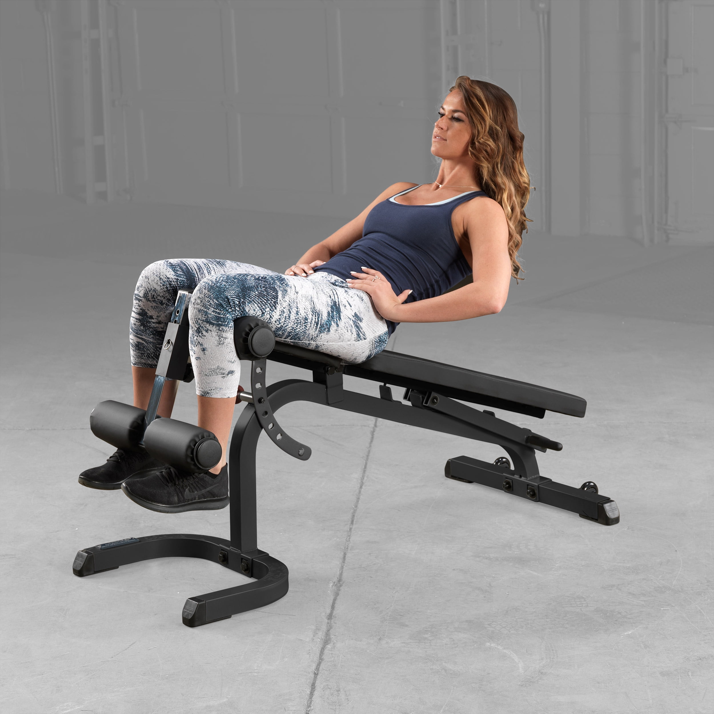 Body Solid - GFID31B Adjustable Bench with Leg Hold Down included
