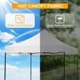 thumbnail image 3 of BestOffice Canopy Tent, 10X10 FT Pop Up Canopy Outdoor with Carrying Bag, White, 3 of 8