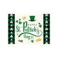 thumbnail image 2 of Huayishang Placemat Linen Placemats Set Of Irish Green Table Mat Heat Washable Wipeable Place Mat For Party Kitchen Dining Home Holiday Decor, 2 of 9