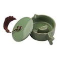 thumbnail image 3 of Ceramic Calligraphy Inkstone Drawing Inkstone Calligraphy Ink Box with, 3 of 8