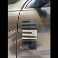 thumbnail image 7 of 1 Pc Embossed 3D Metal All Black American Flag Emblem Decal Stickers, Matte Black Patriotic USA US Flag Car Decals Bumper Stickers for Truck, Window, Motorcycle, Support US Military Style 3, 7 of 7