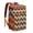 Orange, variant on Floral Hippie Retro Style Cooler Backpack - 20L Insulated Leakproof Bag, Colorful Abstract