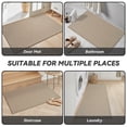 thumbnail image 3 of FEELHOME Kitchen Rugs 20"x32" Non-Slip Absorbent Kitchen Floor Mats Geometric Kitchen Mat Washable Small Throw Rug for Kitchen Decor, Brown, 3 of 7