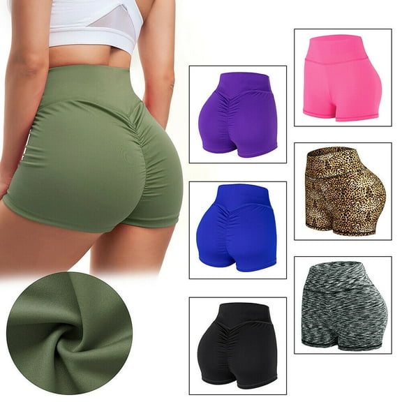 NEW Sexy Ladies Peach Hip Butt Lift Sports Shorts Fitness Casual Yoga Hot Pants