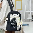 thumbnail image 3 of QUOTAY Lightweight Versatile Backpack for High School and College Students Stylish for Everyday Use and Commute School Backpack 02_Black,One Size, 3 of 3