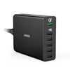Anker Quick Charge 6-Port USB Wall Charger (Black)