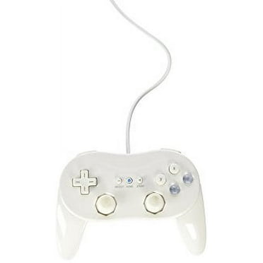 Wii Classic Pro Controller for Wii and WiiU - White
