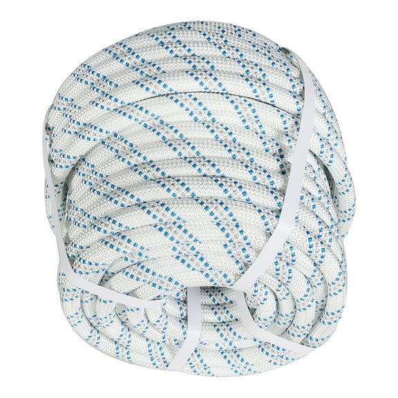 munirater 5/8" x 150 FT Double Braid Polyester Rope Heavy Duty Rope Swing Climb Knot