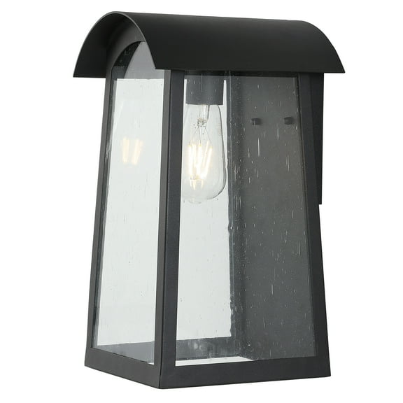 SAFAVIEH Adalai Edison Tungsten Black Wall Sconce with Shade