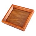 thumbnail image 4 of Wooden Serving Tray Plate for Tea Set Fruits Candies Food Home Decoration (14*12*2cm), 4 of 5