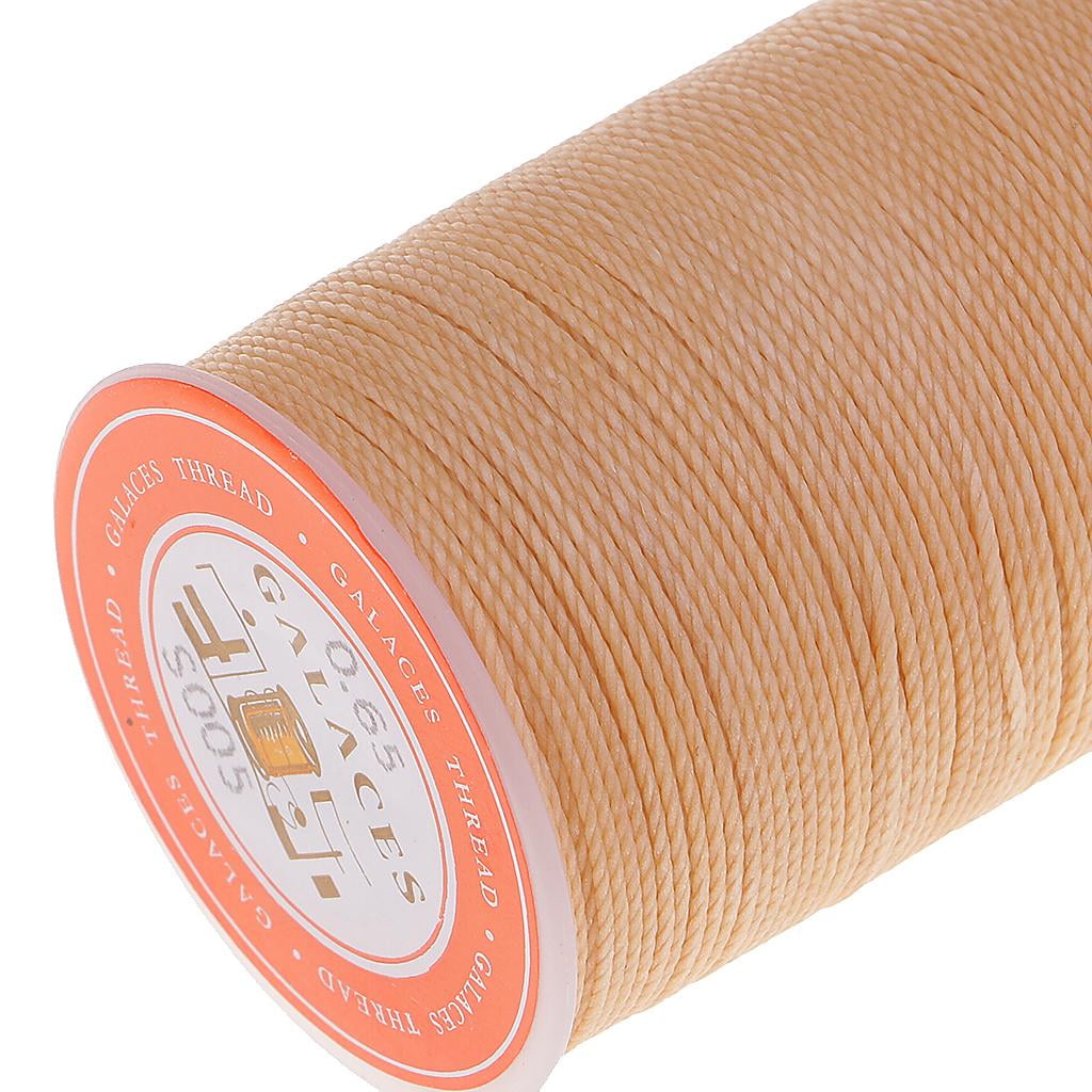 HILABEE 4x Macrame Waxed Wire For Bracelets, Waxed Cord Waxed Strings Leather Necklace Making Jewelry Costume Beads Diy Bracelets