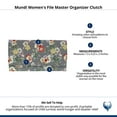 thumbnail image 5 of CTM  File Master Organizer Clutch (Women), 5 of 5