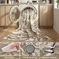 thumbnail image 5 of UERMEI 8'x10' Washable Area Rugs for Living Room, Washable Non-slip Soft Indoor Modern Vintage Rug for Bedroom Dining Room Office Home Decor Carpet, Golden Brown, 5 of 11