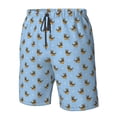 thumbnail image 5 of Naloa Cute Puppy Men's Beach Shorts, Surfing shorts, Swim trunks, Quick Dry Swim Trunks for Surfing Beach Fun - 3X-Large, 5 of 9