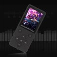 thumbnail image 1 of Lecteur Mp3 avec BT, Son HiFi Écran 1.8 Pouces Lecteur de Musique Portable Lecteur Audio Numérique Réduction de Bruit Lecteur de Musique Mp3 Supporte jusqu'à 128 Go, 1 of 7