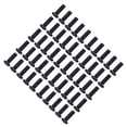 thumbnail image 4 of 50 Pcs Vis de Tête de Poêle en Acier Inoxydable Machine à Vis Entièrement Filetée Zinc Noir DIN7985, 4 of 8