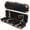 Brown/Black, variant on MI&VI Deluxe Hardwood Violin Travel Case 4/4 (Full Size) With Leather Handles | Adjustable Shoulder Straps | Thermal Insulation | Oblong Shape | Photo Pocket | Hygrometer- By MIVI Music (Brown/Black)