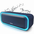 thumbnail image 1 of wonima11 SoundBox Pro Bluetooth Speaker with 20W Stereo Sound, Active Extra Bass, IPX6 Waterproof, TWS Pairing, Multi-Colors Lights, 20H Playtime, Portable for Beach, Outdoor-Blue, 1 of 1