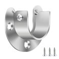thumbnail image 1 of Soportes de barra de armario de acero inoxidable Soportes de barra de cortina de metal Soportes de soporte, 1 of 8