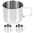 thumbnail image 1 of Miangastore Stainless Steel Frothing Pitcher Daily Use Frothing Pitcher 3Pcs 1.18X1.18X1.18in, 1 of 9