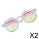 thumbnail image 1 of Gafas De Sol Para Muñeca De 2x1/6, Gafas Redondas Para Vestir, Para Muñeca De 12 Pulgadas, Color Rosa Y Amarillo, 1 of 8