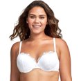 thumbnail image 1 of Maidenform Womens Love the Lift Push Up Demi Bra, 36A, White, 1 of 3