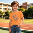 thumbnail image 2 of XFeng Schulkind 2026 Graphic T‑Shirt Kids Back to School Short Sleeve Tee, 2 of 4