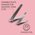 thumbnail image 6 of Japonesque Fingernail & Toenail Clippers Stainless Steel for Adults, 6 of 8