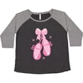 thumbnail image 3 of Inktastic Ballerina Pink Ballet Slippers Women's Plus Size T-Shirt, 3 of 5