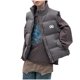 thumbnail image 2 of Cowsor Kids Puffer Vest - Full Zip Midweight Thick Insulated Sleeveless Jacket for Kids - Outdoor Quilted Puffer Winter Vest, 2 of 7