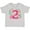 AC-Heather Grey, variant on Inktastic 2nd Birthday 2 Year Old Girls Girls Toddler T-Shirt