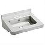 Elkay ELVWO2219CS3 Elkay Stainless Steel 22" x 19" x 5-1/2", Wall Hung Lavatory Sink