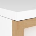 thumbnail image 4 of RST Brands Emery Composite Wood Storage Bench in White and Natural, 4 of 5
