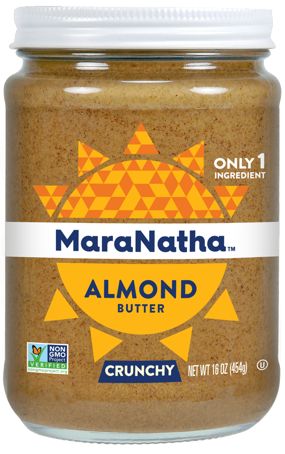MaraNatha Natural Crunchy Roasted Almond Butter Spread, 16 oz