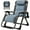 Blue, variant on NAIZEA Ice Silk Zero Gravity Chair, Folding Portable Padded Reclining Lounge Chair with Headrest, Side Table, Supports up to 440lbs