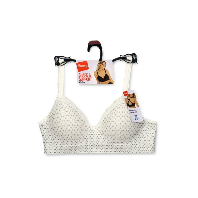 Hanes Women's Comfort Flex Fit Wirefree Convertable T-Shirt Bra, W199 -  Walmart.com