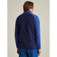 thumbnail image 5 of Bonobos Fielder Men's and Big Men's Polar Fleece Half Zip, Up to Size 3XL, 5 of 7