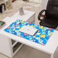thumbnail image 3 of Long Mouse Pads for Desk,Pioneer Flower Floral Print Pattern Desk Mats on Top Of Desks, Desk Mouse Pad Extra Large with 3mm Non-Slip Base and Stitched Edge for Gaming,Office,Work,Home 31.5"x15.7", 3 of 6