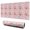 Pink Cow Milk, variant on Long Mouse Pads for Desk,White Cow Colorful Pattern Desk Mats on Top Of Desks, Desk Mouse Pad Extra Large with 3mm Non-Slip Base and Stitched Edge for Gaming,Office,Work,Home 31.5"x11.8"