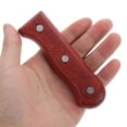 thumbnail image 2 of Miangastore Wooden Knife Handle Replacement For Kitchen Cutter Meat Chopper Japanese Knife Handle DIY Wooden Handle For Craft Cutting Tools And Kitchen Accessories Brown, 2 of 8