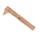 thumbnail image 2 of EeaseMX Calibrador Vernier antiguo de doble calibre de 0 a 100 mm, calibre Vernier de cobre, escala mini, calibrador de bolsillo deslizante de latón, 2 of 7
