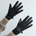 thumbnail image 6 of Abbraccia Winter Warm Cycling Gloves Full Finger Thickened Lightweight Men Women Anti Slip s for Sports Snow Driving Skating Black and gray, 6 of 9