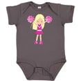 thumbnail image 3 of Inktastic Cheerleaders, Cute Girl, Blonde Hair, Cheerleading Girls Baby Bodysuit, 3 of 5