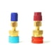 thumbnail image 1 of 2pcs R1234YF to R134A High Low Side Quick Connector R12 to R134 Adapter Auto Air Conditioning Refrigerant Coupler Accessories~10453, 1 of 1