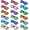 Solid Black Frame-18, variant on 10/18 Pack Neon Colors Party Sunglasses Mirrored lens Colored Glasses Bulk Retro Shades for Unisex Adults Teens Solid Color Frame-10,Multicolors