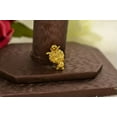 thumbnail image 4 of K-KED 1pcs Real 24k Yellow Gold Pendant Women Zodiac of Twelve 3D Dance Rabbit Tiger-Mouse-1.4-1.6g, 4 of 9