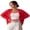 Red, variant on LMLYSoH Women's Knit Cardigan Solid Color Long Sleeve Open Front Sweater