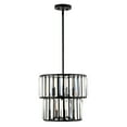 thumbnail image 5 of SAFAVIEH Crissa 6-Light Mid-century Black Metal Chandelier, 5 of 8