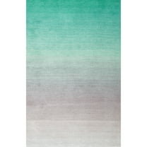 nuLOOM Ana Ombre Shag Area Rug, 5' x 8', Turquoise