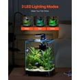thumbnail image 3 of VEVOR 5 Gallon Fish Tank Aquarium Smart Square Clear Glass 3 Color Self Cleaning, 3 of 9